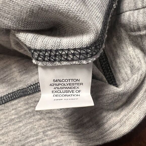 Johnnie O Peppers Light Gray heather Men's Hanging Out hoodie pullover shirt - Picture 6 of 9